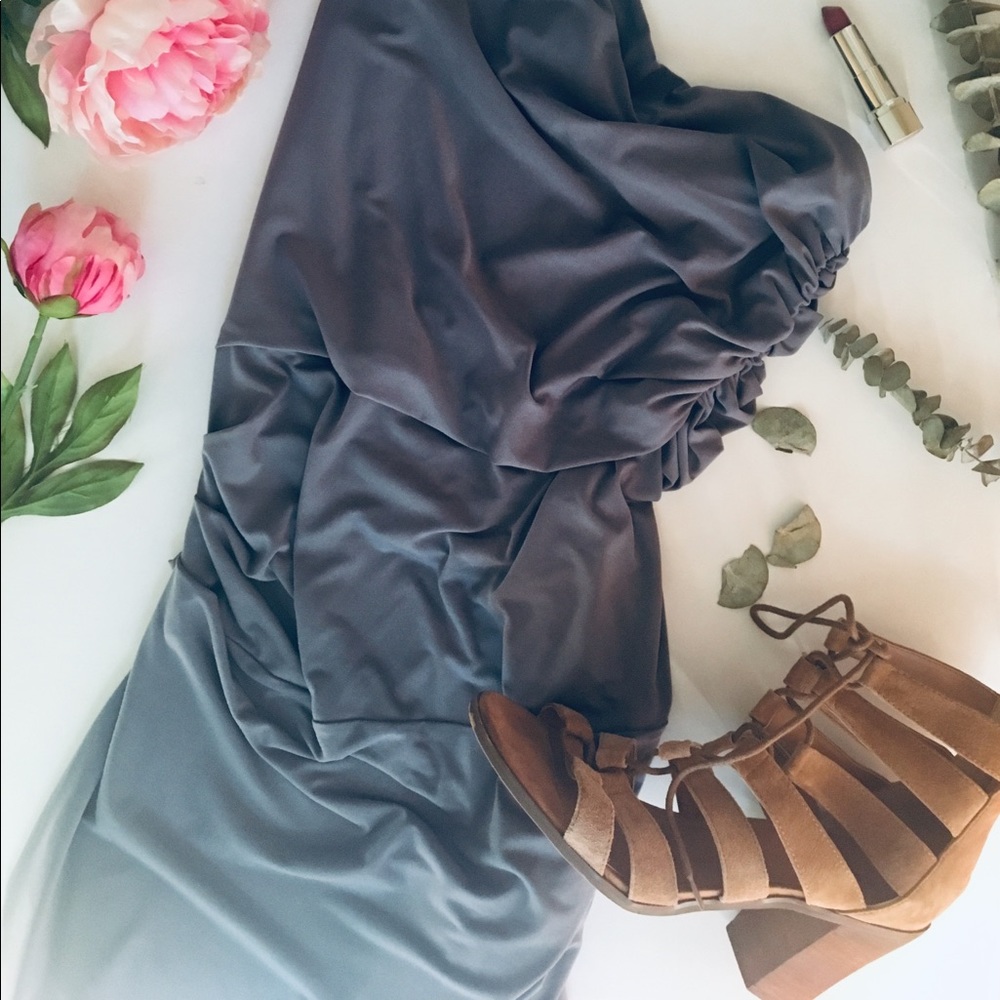 GREY SIZE 4 DRESS